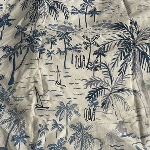 Pottery Barn Kids Hawaiian Print Twin sheet set
